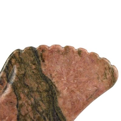 수동 마사저 천연 로도나이트 자스퍼 스톤 구아샤 스크래핑 보드 구아샤 얼굴 뷰티 몸 마사지 도구 피부 관리 휴식