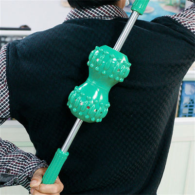 PVC 강성 자석 이중 볼 등 마사저 몸 메리디안 마사지 롤러 수동 아쿠포인트 스틱 전문 서비스 장점