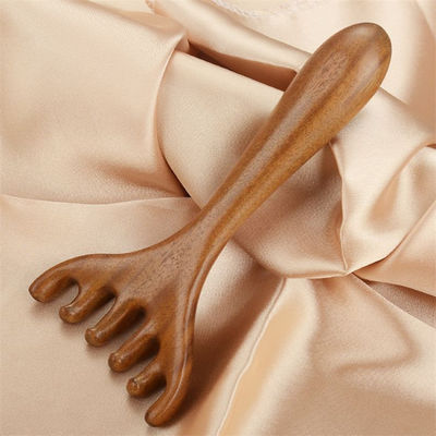 당신의 아름다움을 해제하십시오 사슴 뿔 모양 두피 Meridian 마사저 머리 Gua Sha 마사지 Comb 얼굴과 신체의 휴식을 위해