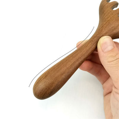 당신의 아름다움을 해제하십시오 사슴 뿔 모양 두피 Meridian 마사저 머리 Gua Sha 마사지 Comb 얼굴과 신체의 휴식을 위해