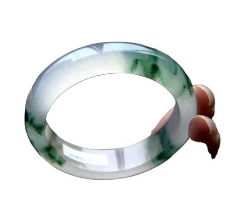 50-62mm 다른 A 플라워 플라워 자이드 팔찌 자연 스메랄드 자이드 민속 방목 1 조각