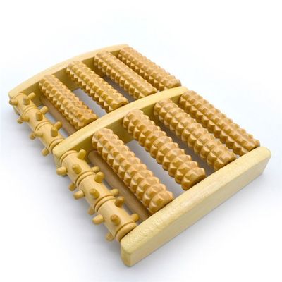 27*17*4.5cm 휴대용 디자인과 ISO9001 인증으로 된 목재 발 마사저