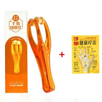 손가락 마사지 롤러형 통증 완화를 위한 관절 마사지 구아 샤 미세한 손가락 완화 손 산 호랑이 입 아쿠포인트 마사지 클립