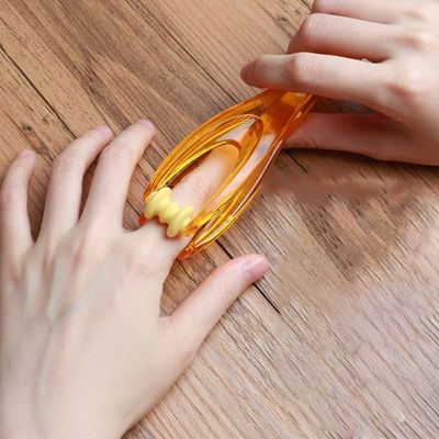 손가락 마사지 롤러형 통증 완화를 위한 관절 마사지 구아 샤 미세한 손가락 완화 손 산 호랑이 입 아쿠포인트 마사지 클립