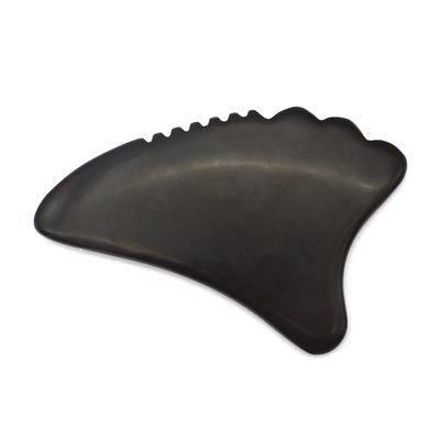 구아샤 도구 얼굴 마사저 비안 스톤 친환경 얼굴 105*77mm 114*74mm 2 PC AKBS-030 얼굴 림프 배수