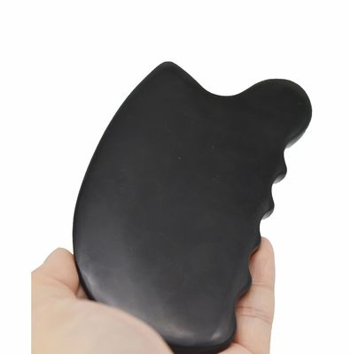 순수한 자연 블랙 비안 스톤 구아 샤 보드 마사지 얼굴 화장품 리프트 피부를 튼튼하게 하구 전체 얼굴 마사지