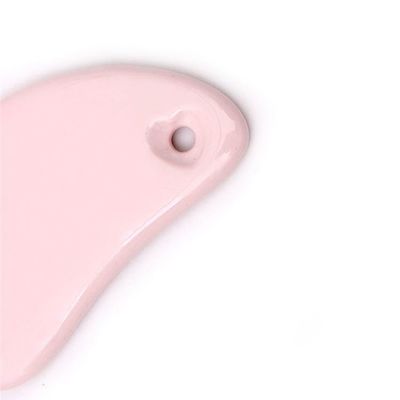 신체 마사지 도구 얼굴 피부 관리 및 침술 치료용 세라믹 얼굴 구아 샤 보드