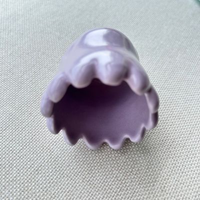 신체 마사지 장비 사용자 지정 로고 흰색 세라믹 두피 마사지 도구 보라색 Guasha 포르셀린 피부 관리 돌 Gua sha