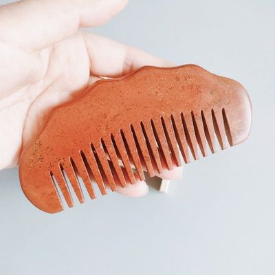 머리 구아 샤 마사지 도구 두피 Meridian Dredging Comb 휴식 및 재생