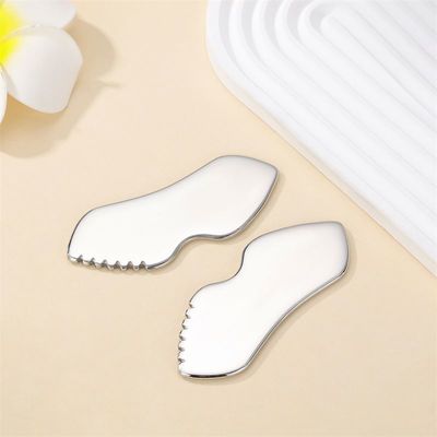 건강 관리 신체 금속 스크래핑 보드 스테인리스 스틸 구아 샤 도구 사용자 지정 로고