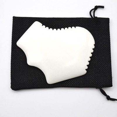 맞춤형 화이트 자이드 보디 마사저 편안한 구아 샤 얼굴 마사지 보드 도구 신체 순환 개선
