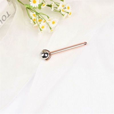 맞춤형 로고 사용 가능진크 합금 얼굴 살림 장치 금속 얼굴 마사지 롤러 주름 방지 피부 관리 뷰티 도구