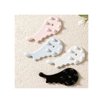얼굴과 몸 마사지용 세라믹 구아샤 빗의 치유력을 경험하세요