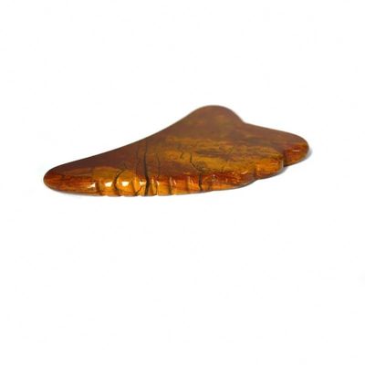 구아샤 스크래핑 마사저 보드 무카이트 자스퍼 얼굴 도구 10cm*7cm*0.6cm ISO9001 인증 마사지 보드