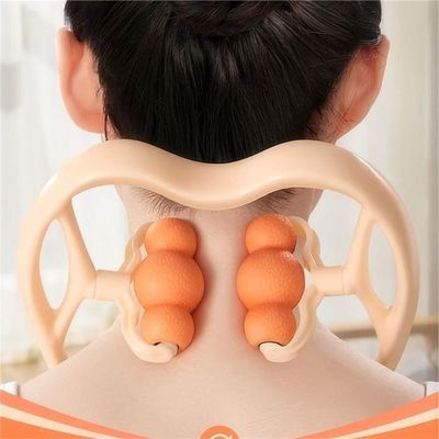 PP/TPR 신체 건강 관리 마사지 도구 메리디안 드래깅 및 근육 이완 가구 수동 자궁경부 마사저