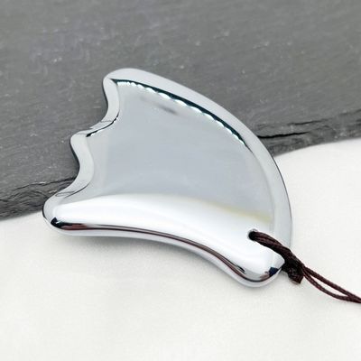 얼굴 마사저 날개 모양 테라헤르츠 스크래핑 플레이트 얼굴 리프트 마사지 보드
