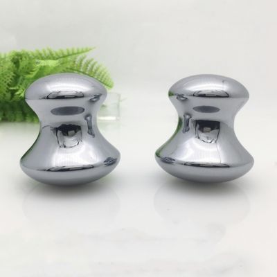 몸 근육 치료 수작업 자연 테라헤르츠 구아 샤 버섯 스크래핑 마사지 도구 스파 휴식