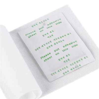 발바닥에 붙는 10개의 패드 허브 디톡스 발 패치 100% 천연 허브 스트레스 완화 및 깊은 수면