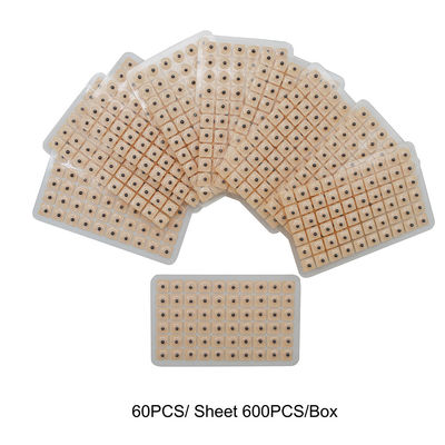 침술 바늘 기능 마사지 600개/박스 일회용 귀 압력 씨앗 다 조건 귀 씨앗 침압 키트