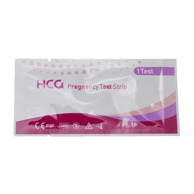 HCG 검사 스트립 임신 정확성 내부 스트립 크기 80*3mm의 초기 검출 99% 이상