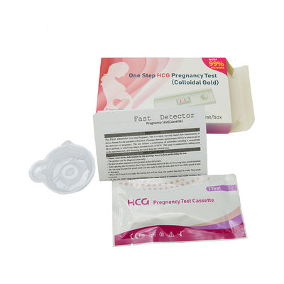 급속한 임산부 임신 검사 스트립- 급속한 HCG 검출과 빠른 결과를 위해 99% 이상 정확한 초기 검출 HCG 검사