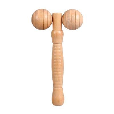 맞춤형 로고 사용 가능 마사지 제품 뷰티 개인 관리 제품 나무 뷰티 스파 피부 리프팅 3D 얼굴 롤러 마사저 스틱