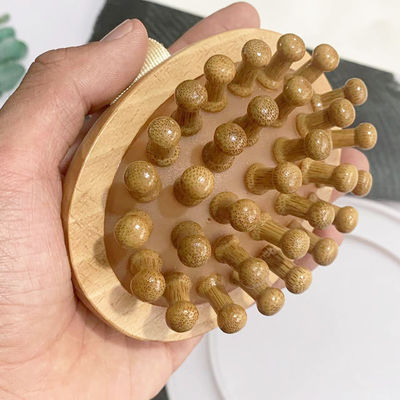 특성 머리 마사지 장비 도착 100% 순수 대나무 브러쉬 마사지 인기 beech 나무 공기 쿠션 넓은 입 빗