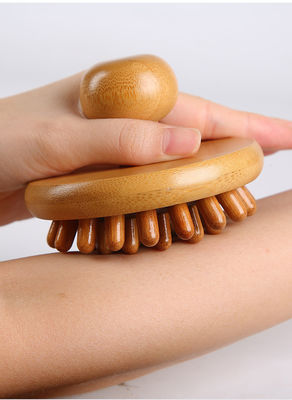두피 마사지 대나무 헤어 브러쉬 헤어 빗 사용자 지정 로고 목재 데틀링 헤어 빗 2023 환경 친화적인 Guasha 마사지 도구
