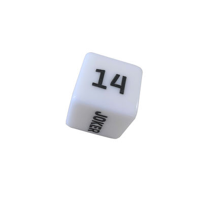 25mm Jade Six Sides Fitness Dice for Exercise Training 스포츠 엔터테인먼트 게임 운동 훈련 향상