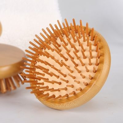 갈색 버섯 모양 대나무 구아 샤 두피 마사지 에어백 빗 목재 구아샤 도구 머리 휴식 마사지 머리 건강 관리 뷰티 브러쉬