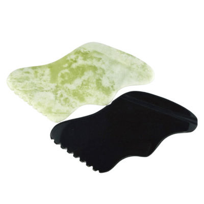 신체 마사지 도구 천연 네프라이트 헤티안 자이드 구아 샤 자체 피부 관리 얼굴 리프팅 뷰티 샐러드