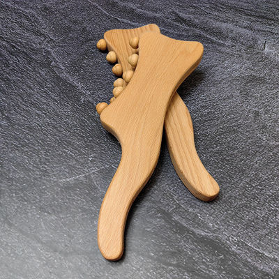 몸 근육 목재 구아 샤 스크래핑 도구 등 목 얼굴 다리 림프 배수