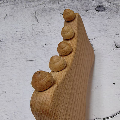 몸 근육 목재 구아 샤 스크래핑 도구 등 목 얼굴 다리 림프 배수