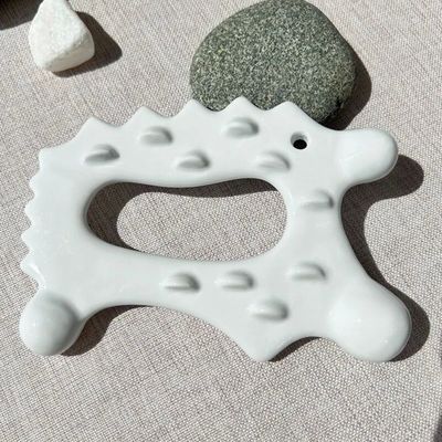 사용자 정의 가능한 구아샤 마사지 도구 후부 다리 팔 목 어깨 SPA에서 부드러운 조직을 스크래핑하기 위해 크림 Guasha 돌 보드