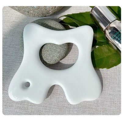 미용 피부 관리 도구 얼굴 구아 샤 보드 세라믹 마사지 및 근육 휴식을 위해