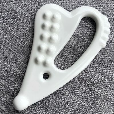 자기 피부 관리 스파 얼굴 리프팅 심장 모양 마사지 세라믹 구아샤 도구 구아샤 돌 흰 얼굴