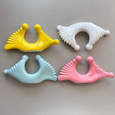 맞춤형 로고 가용형 이중 머리 마사지 세라믹 구아 샤 도구 몸 목 얼굴 피부 관리 얼굴 스파