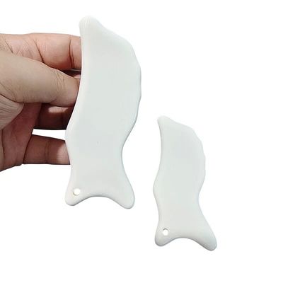 110*50mm 세라믹 구아샤 도구 몸 관리 얼굴 구아샤 마사지 보드 머리 목 등 통증 및 더 많은 것을 줄이기 위해