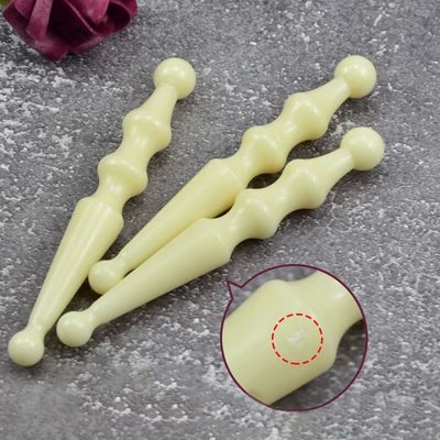 마사지 펜 천연 樹脂 발 마사지 스틱 뒤로 침술 중국 의학 Guasha 미용 도구 얼굴 마사지