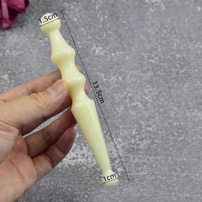 마사지 펜 천연 樹脂 발 마사지 스틱 뒤로 침술 중국 의학 Guasha 미용 도구 얼굴 마사지