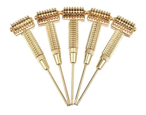 맞춤형 로고 가용 마사지 도구 순수 구리 가샤 마사저 아쿠프레셔 포인트 침술 가샤 롤러 미용