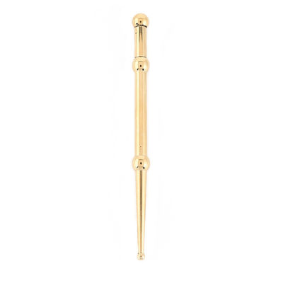 맞춤형 로고 사용 가능 Brass Handle 2024 Style Copper Eye Ear Gua Sha Massage Stick for Facial Acupoint 수입