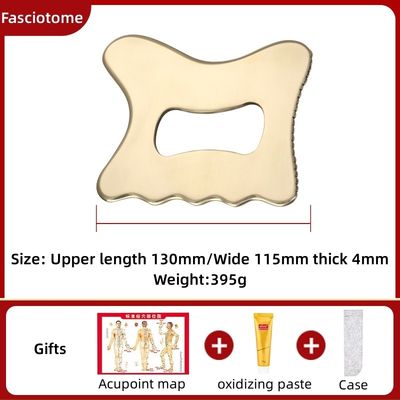 마사지 도구 구리 몸 구아샤 청동 스크래퍼 구아샤 보드 몸 구아샤 메리디언 침술 스크래핑 마사지 장비