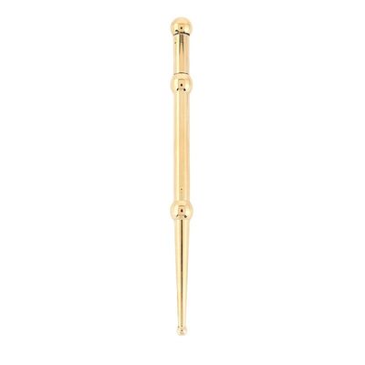 마사지 도구 Brass Manual Acupressure Reflexology Pen for Body Therapy 조직 마사지 스틱 과샤 침술 치료 도구