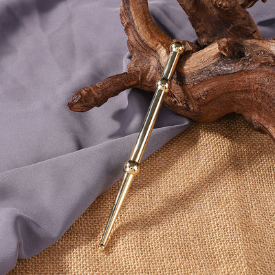 마사지 도구 Brass Manual Acupressure Reflexology Pen for Body Therapy 조직 마사지 스틱 과샤 침술 치료 도구