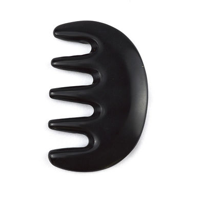 몸 마사지 영역 2024 Custom Bian Stone Guasha Comb Tool for Scraping Massage Gua Sha on Hair and Face 마사지 구아샤 머리와 얼굴 마사지 도구