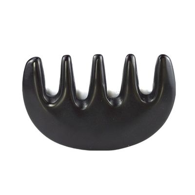 몸 마사지 영역 2024 Custom Bian Stone Guasha Comb Tool for Scraping Massage Gua Sha on Hair and Face 마사지 구아샤 머리와 얼굴 마사지 도구