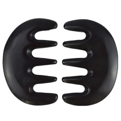 몸 마사지 영역 2024 Custom Bian Stone Guasha Comb Tool for Scraping Massage Gua Sha on Hair and Face 마사지 구아샤 머리와 얼굴 마사지 도구