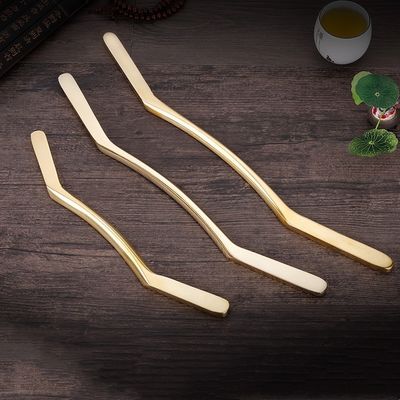 보디 마사저 2024 천연 청동 금속 근육 Fascial Meridian 휴식 마사지 Guasha 운동 물리 치료 IASTM 도구