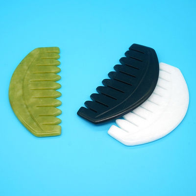 2024 둥근 모양 천연 시우안 자이드 구아 샤 두피 마사지 Comb 머리 헤어 케어 마사지 Dredge Meridians 베스트셀러 제품